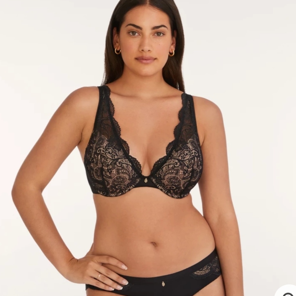ThirdLove 24/7 Lace Contour Plunge Bra